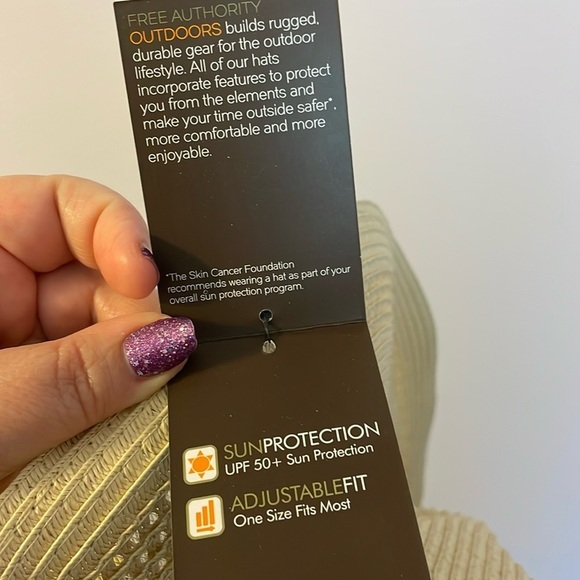 Free Authority Outdoor Floppy Wide-brim UPF 50+ Hat Summer OSFM - Picture 7 of 14